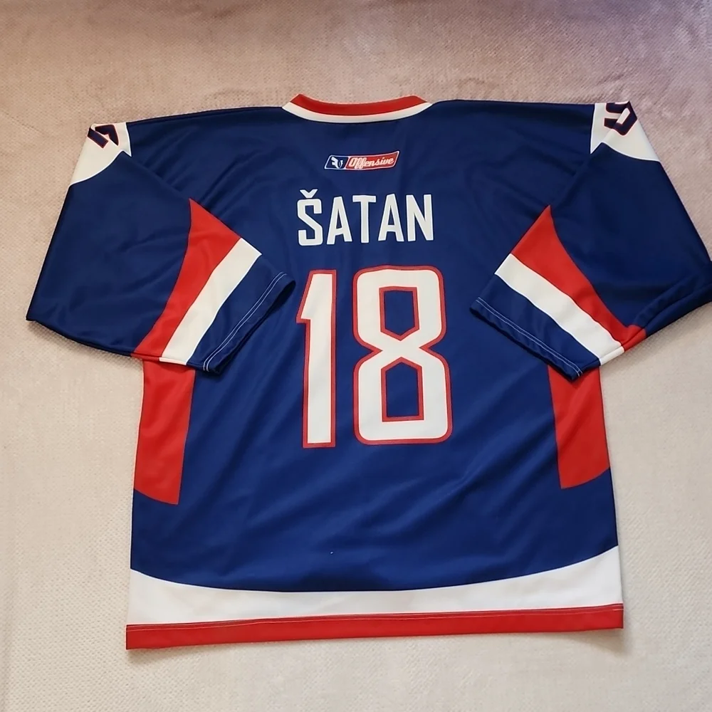 Miroslav Satan Szl'h Sloviklia National Hockey Team Jersey - Picture 3 of 3
